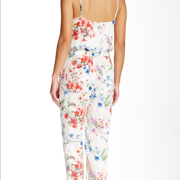 Theory Floral silk jumpsuit - Picture 3 of 7